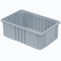 Quantum Storage Systems Divider Box, Gray, Polypropylene DG91035GY
